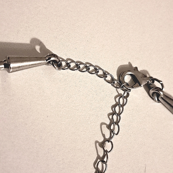 Two C1946 Vintage Gold Tone and SilverTone Choker Bundle - Picture 5 of 12